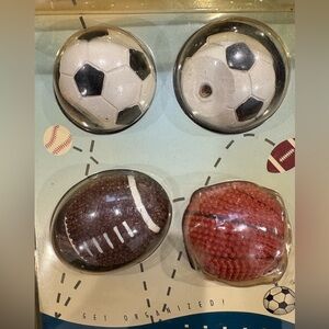 Set of Sports Ball drawer knobs